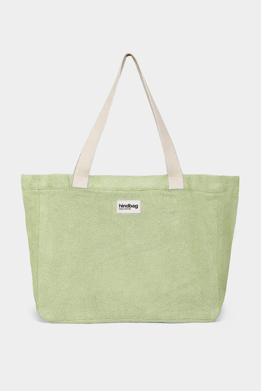 Almond green Claude Terry tote bag