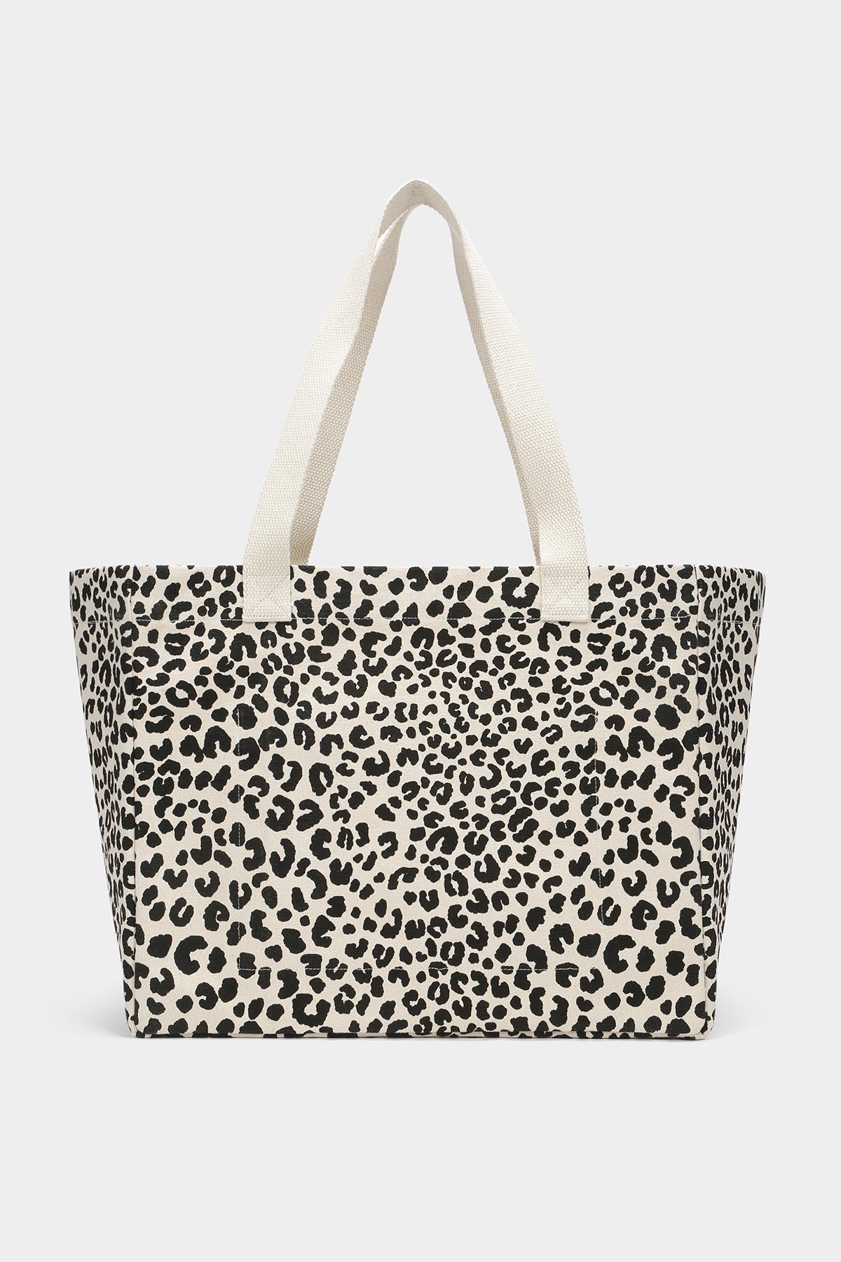 Claude Leopard off-white tote bag