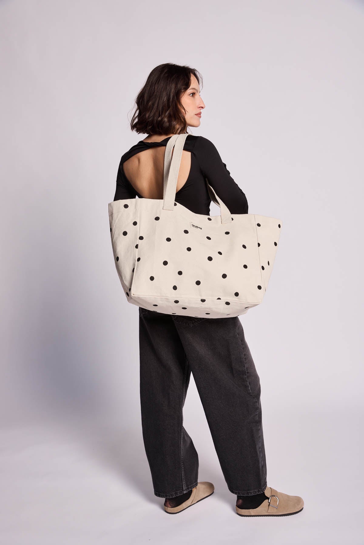 Claude Pois Ecru Tote Bag