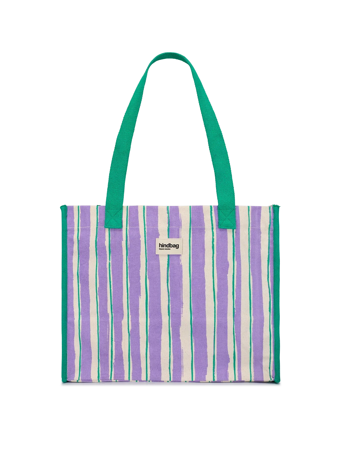 Claude Green and Parma Stripes Tote bag