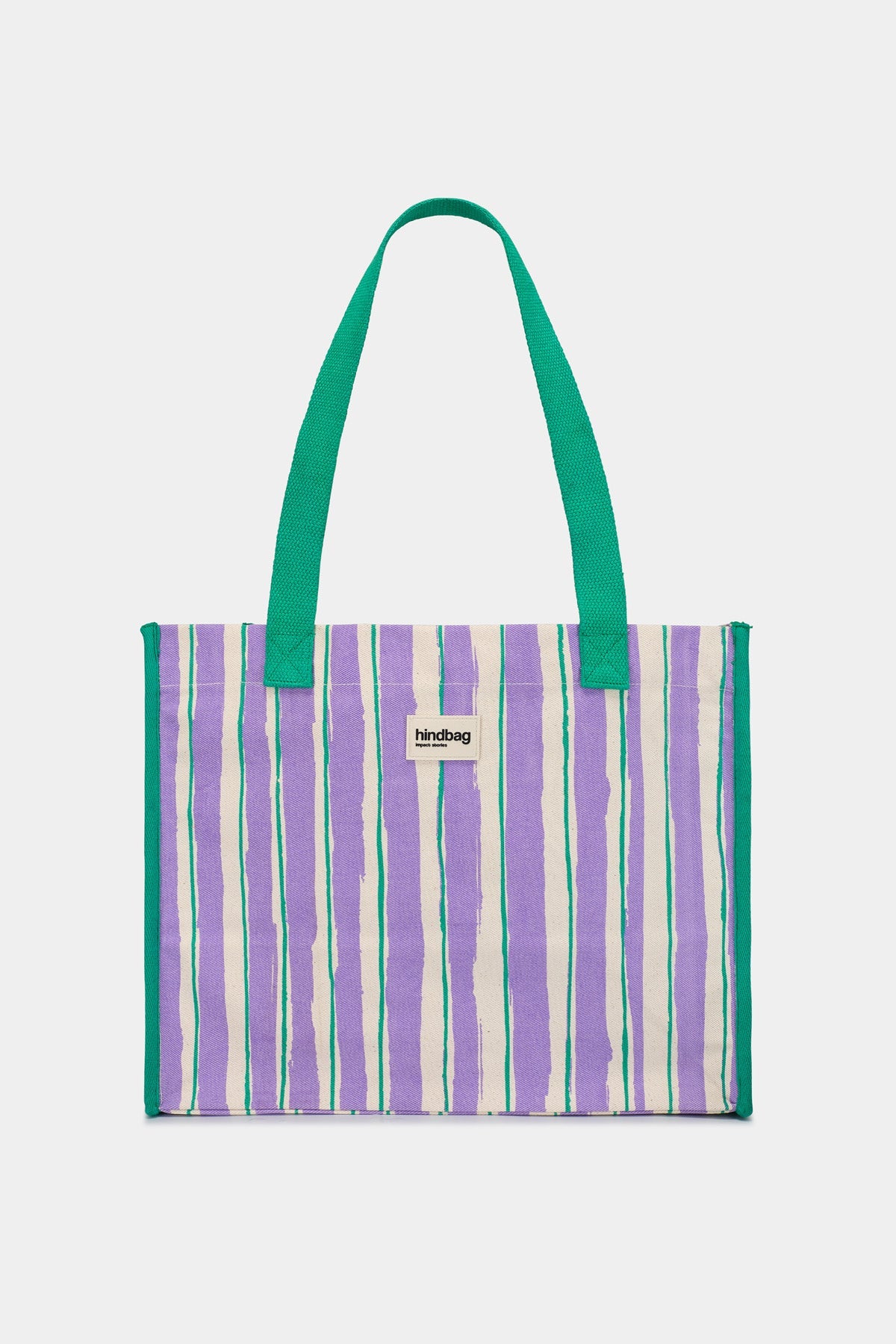 Claude Green and Parma Stripes Tote bag