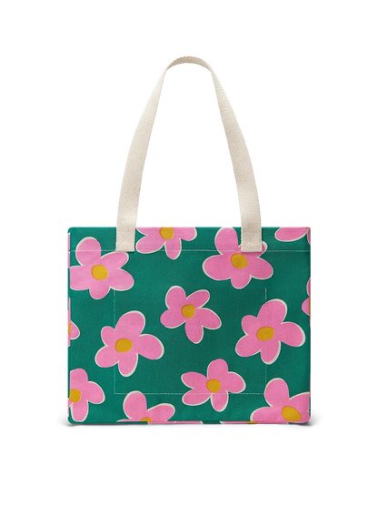 Claude Big Flowers Tote Bag - Hindbag x WAJ