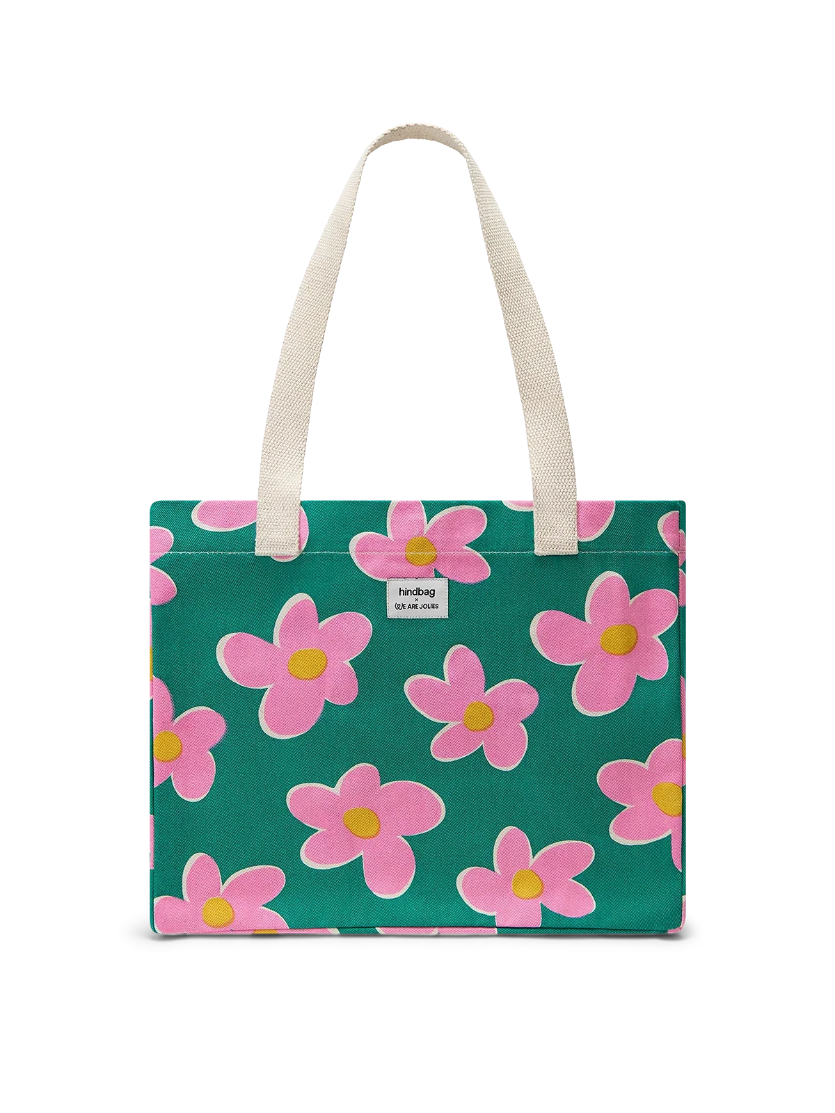 Claude Big Flowers Tote Bag - Hindbag x WAJ