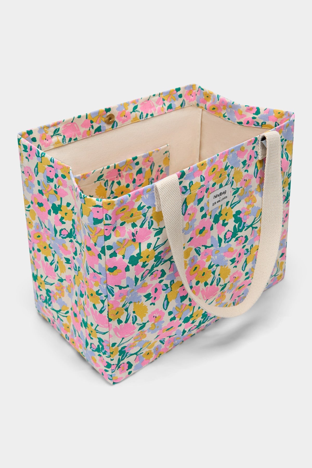 Claude Pastel Bloom Tote Bag - Hindbag x WAJ