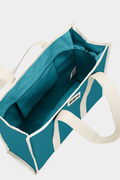 Oscar Peacock Blue Tote Bag