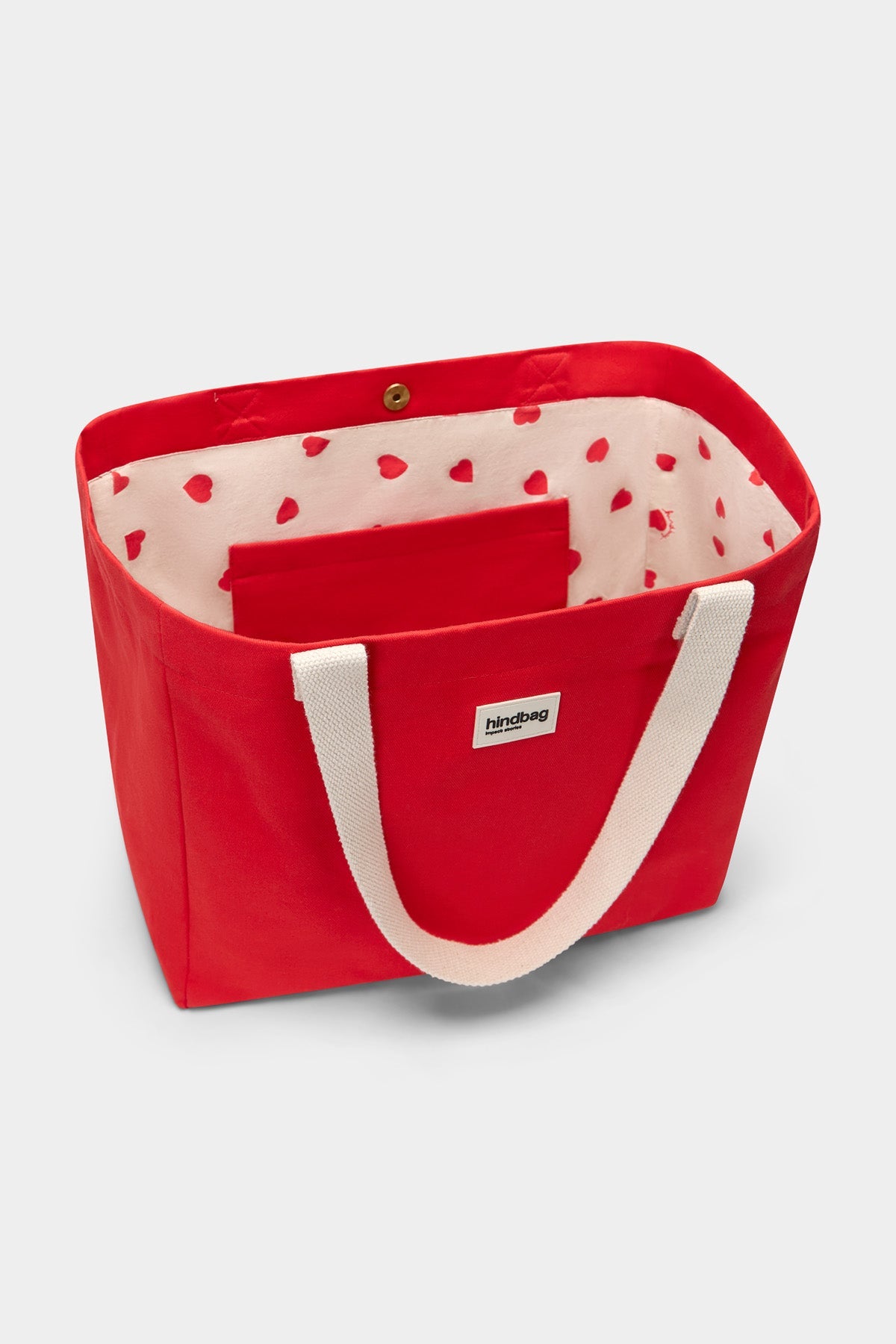 Claude Carmine Love Tote Bag