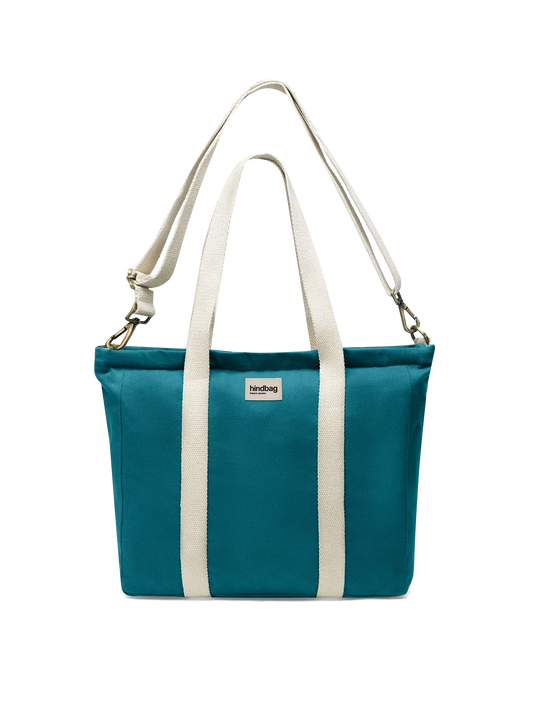 Cesar Peacock Blue Tote Bag