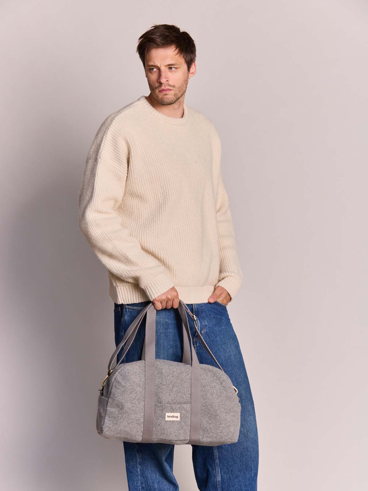 Charlie granite wool effect Weekender