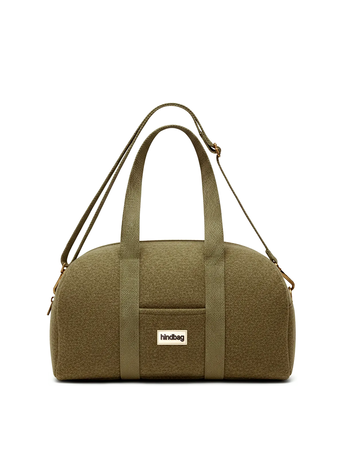 Charlie khaki wool effect Weekender