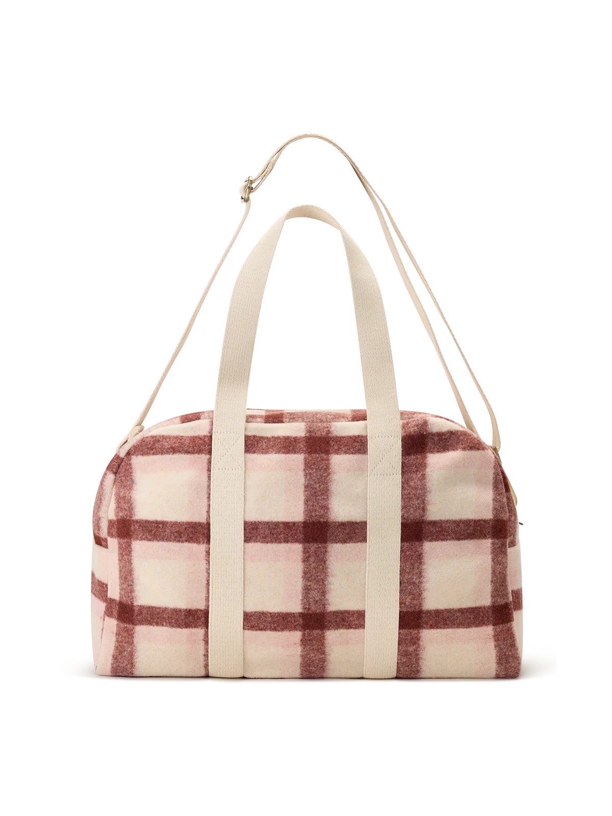 Charlie pink tartan Weekender