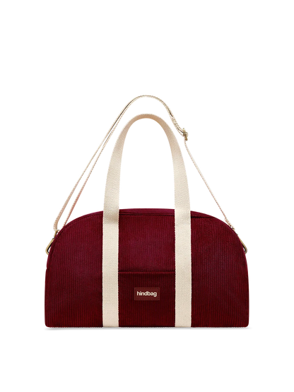 Charlie burgundy corduroy Weekender