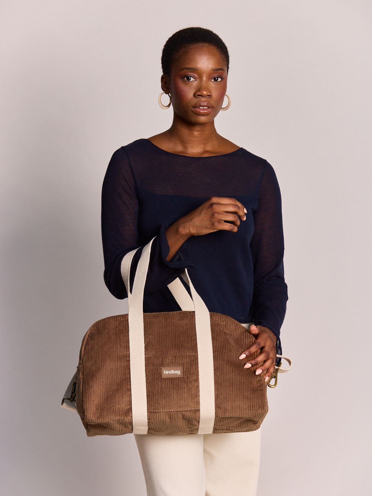 Charlie macchiato corduroy Weekender