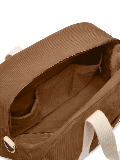 Charlie macchiato corduroy Weekender