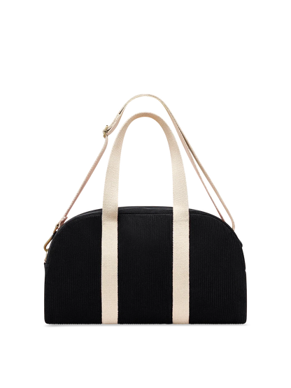 Charlie black corduroy Weekender