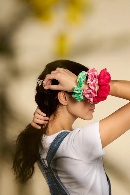 Pondichéry scrunchies