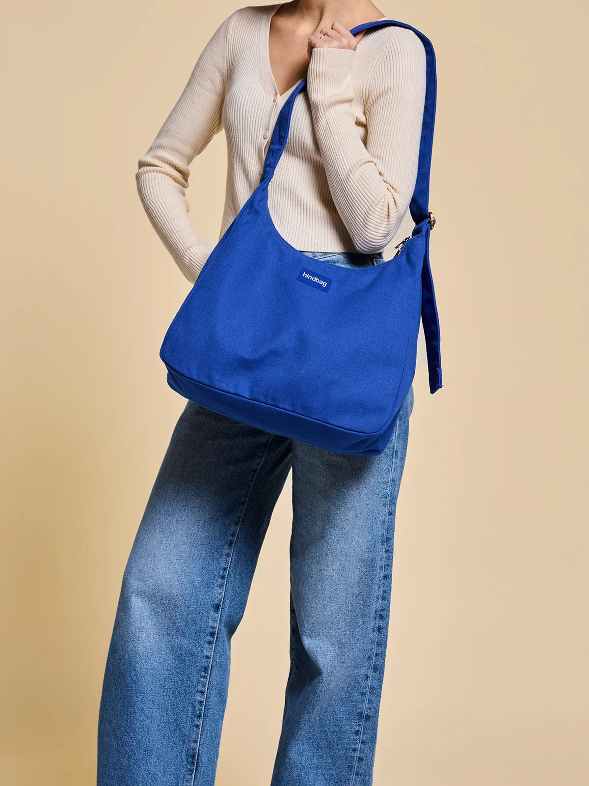 Hobo bag Claire Electric Blue