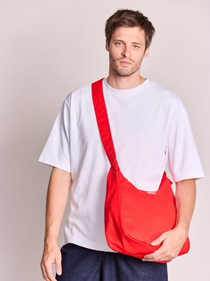Claire Carmine Red crossbody bag