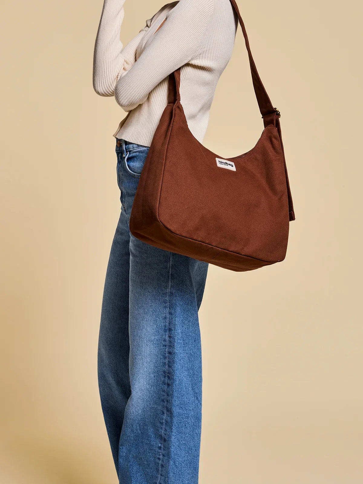 Claire Chocolate Hobo Bag