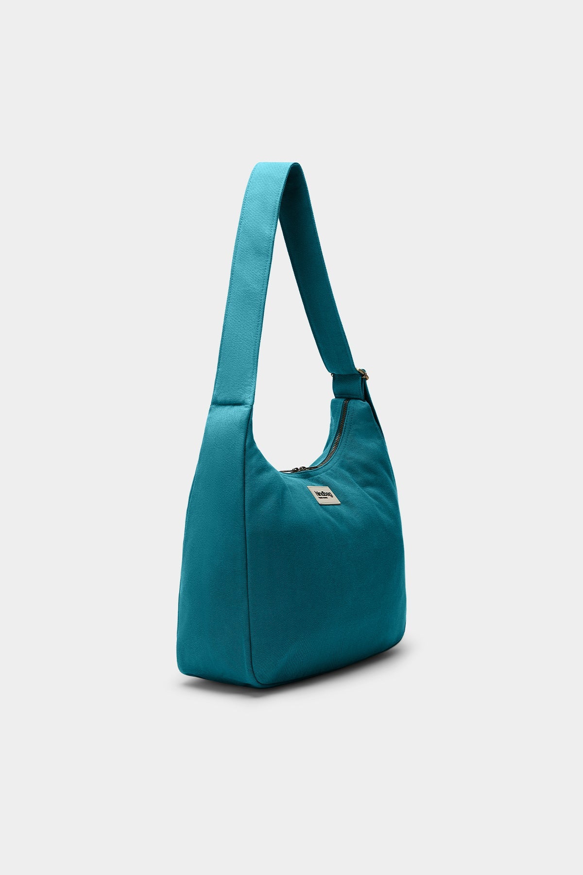 Claire Peacock Blue Hobo Bag