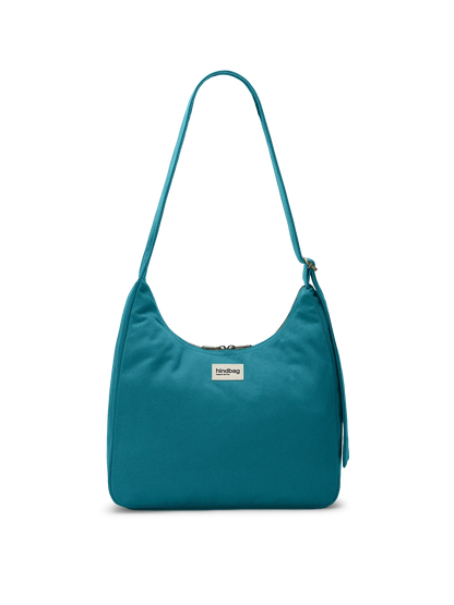 Claire Peacock Blue Hobo Bag
