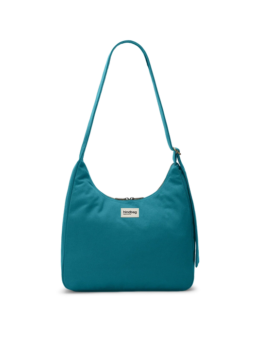 Claire Peacock Blue Hobo Bag