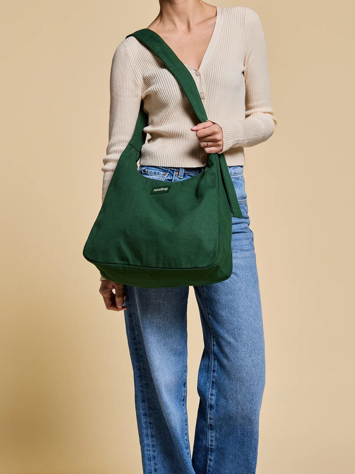 Hobo bag Claire Fir Green
