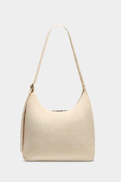 Claire cream corduroy Crossbody