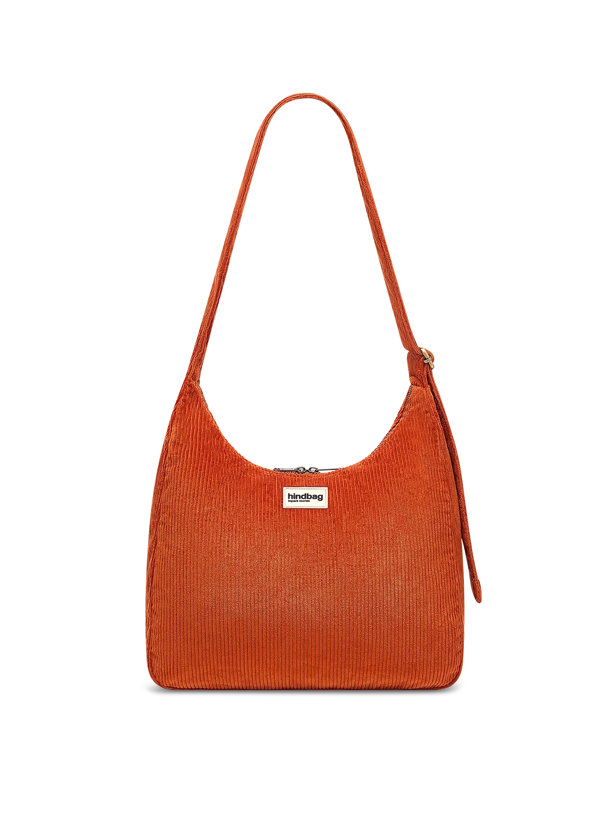 Claire Brick Corduroy Hobo Bag