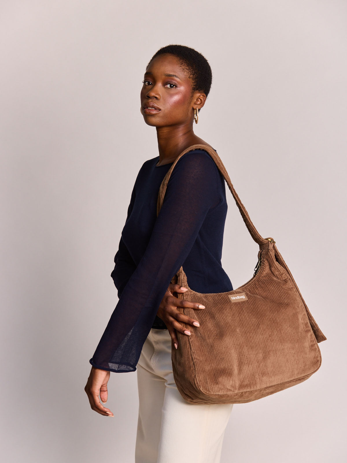 Claire macchiato corduroy Crossbody