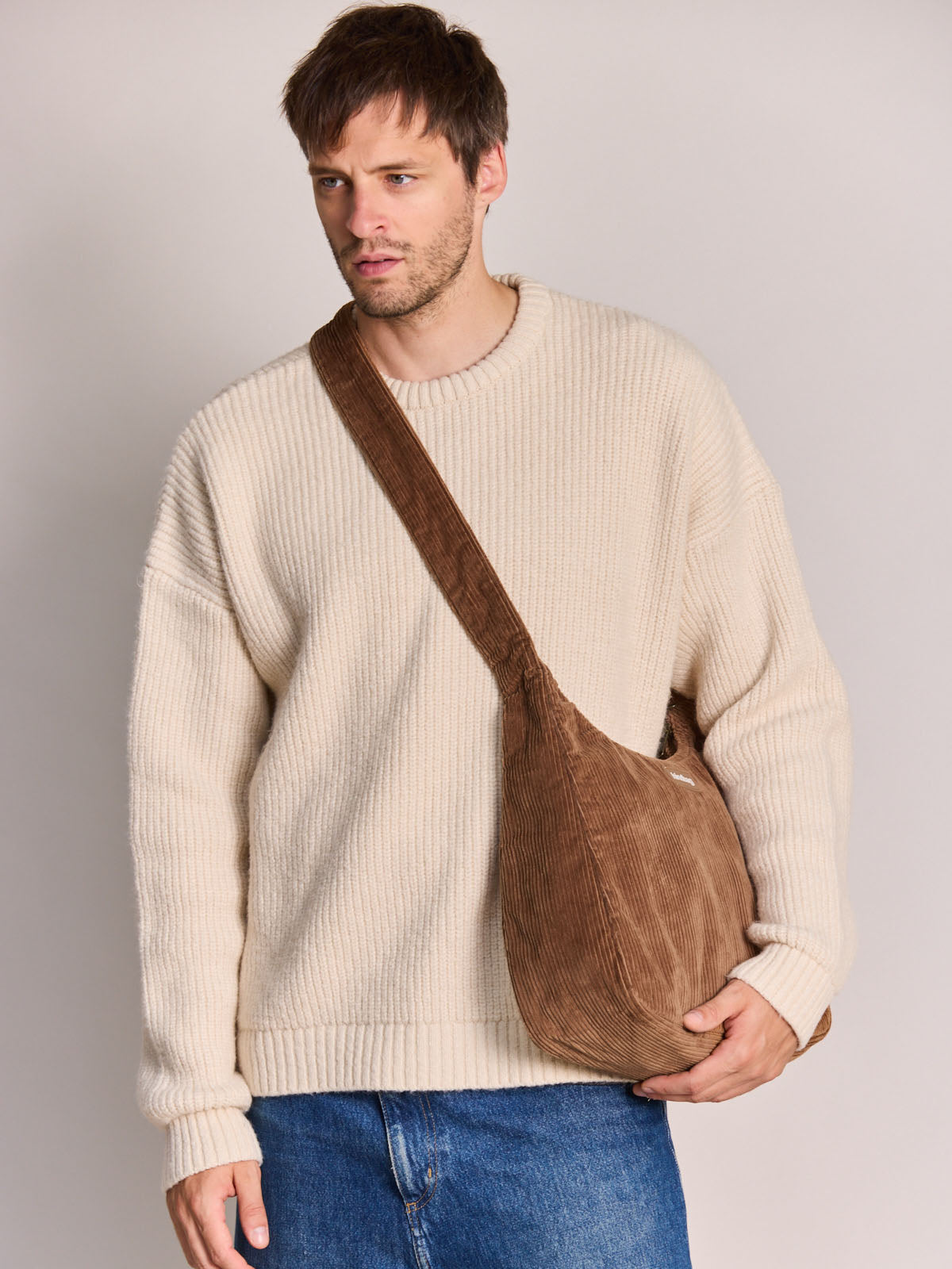 Claire macchiato corduroy Crossbody