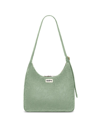 Claire Mint Green Corduroy Hobo Bag