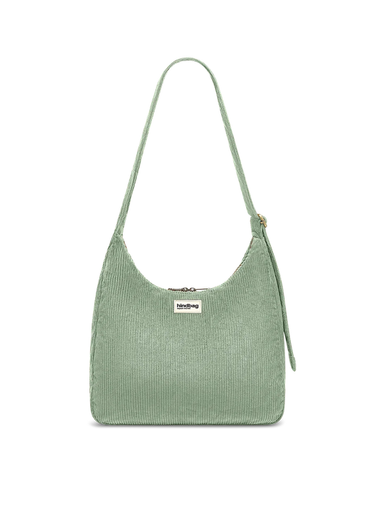 Claire Mint Green Corduroy Hobo Bag