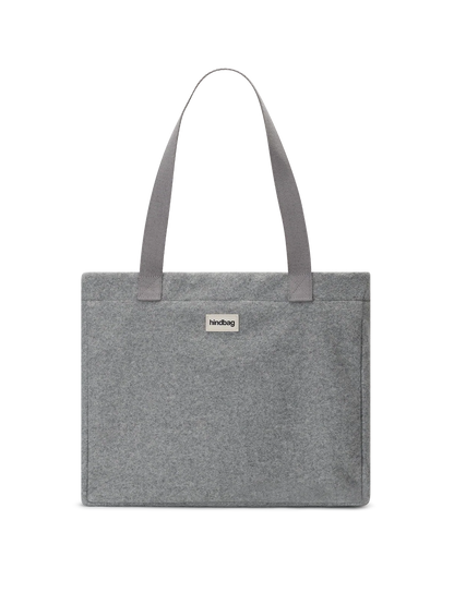 Claude granite wool effect Tote bag