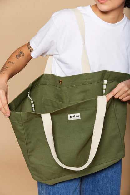 Claude Olive tote bag