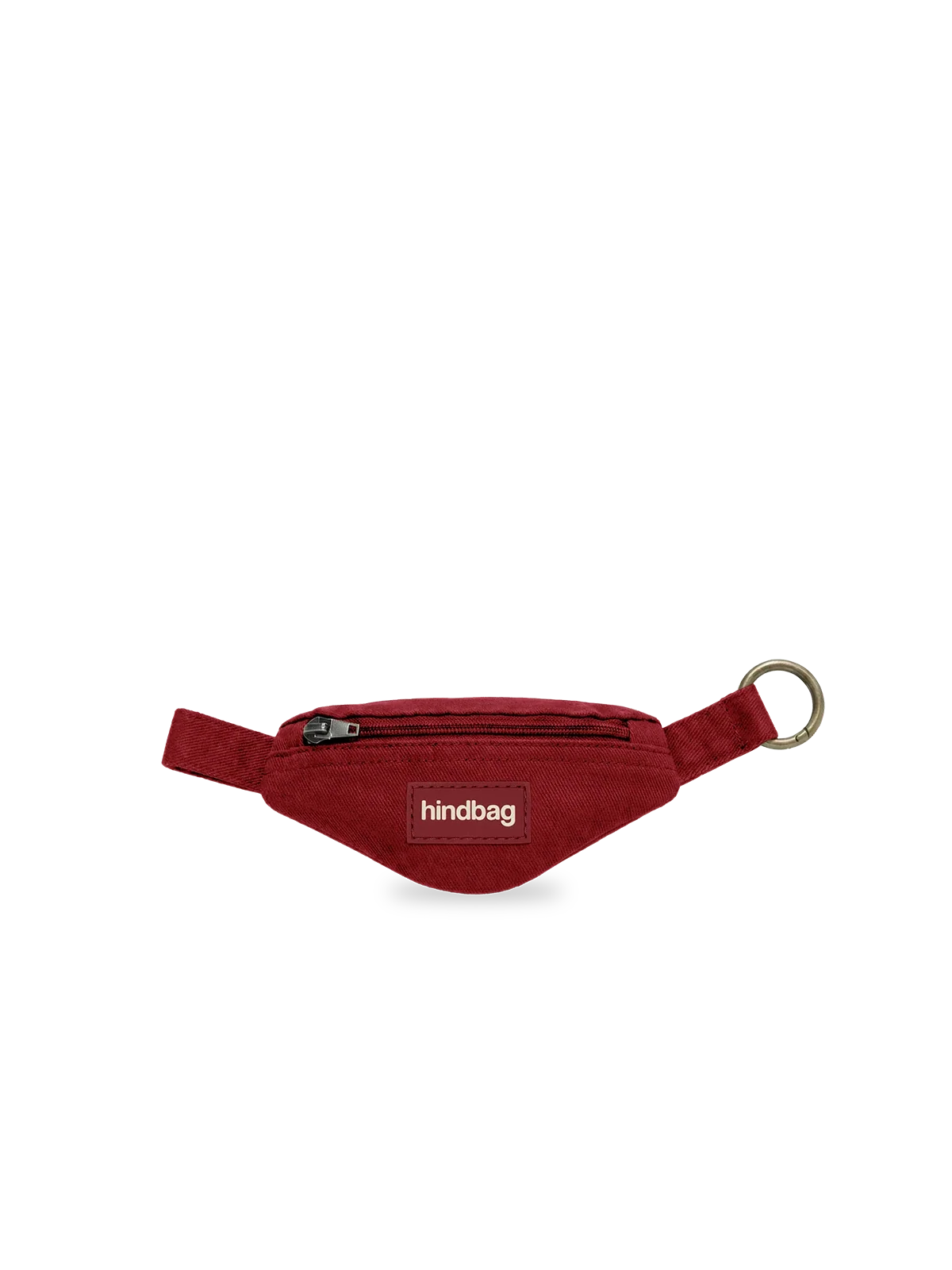 Côme burgundy key ring