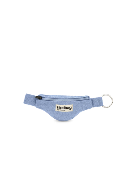 Banana key ring Côme Denim Blue