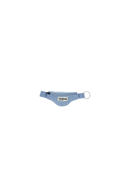 Banana key ring Côme Denim Blue
