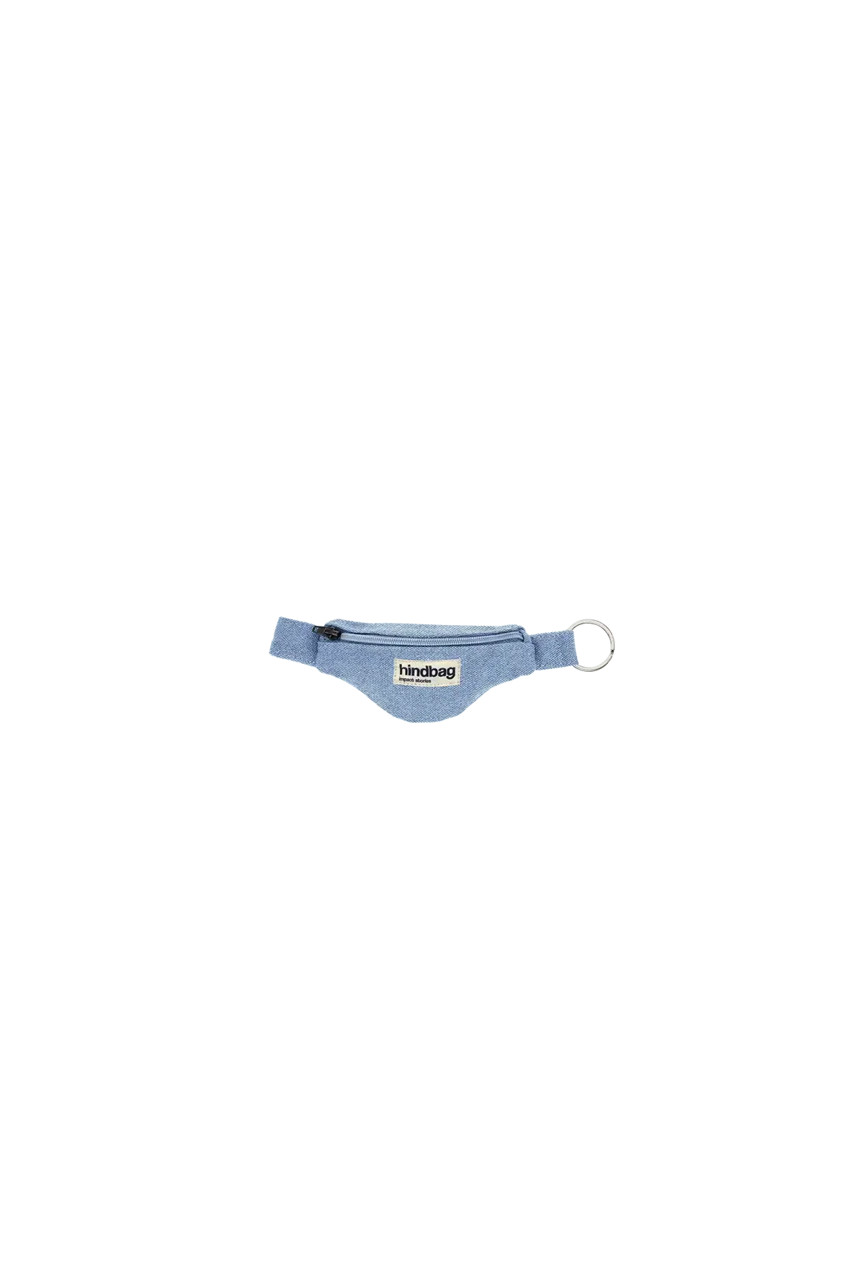 Banana key ring Côme Denim Blue