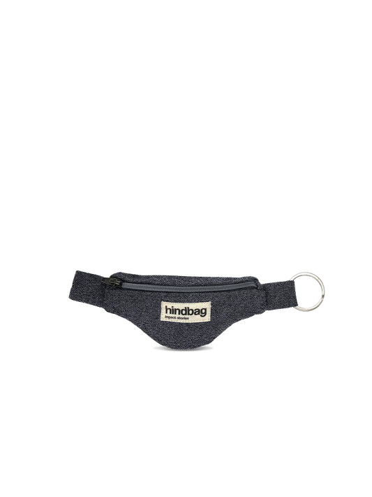 Côme Denim Gray Banana Keychain