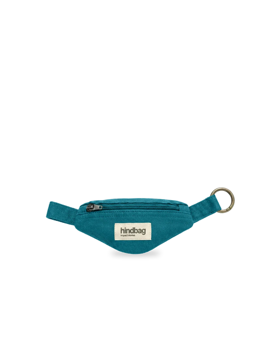 Côme Peacock Blue Keychain