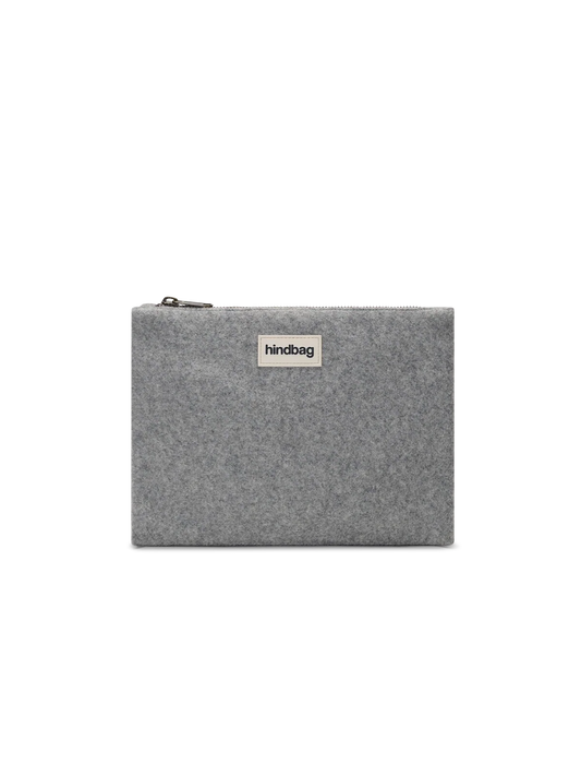 Ema granite wool effect Pouch