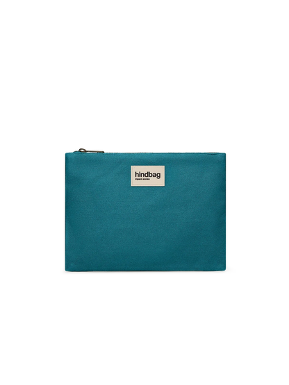 Ema Peacock Blue Pouch