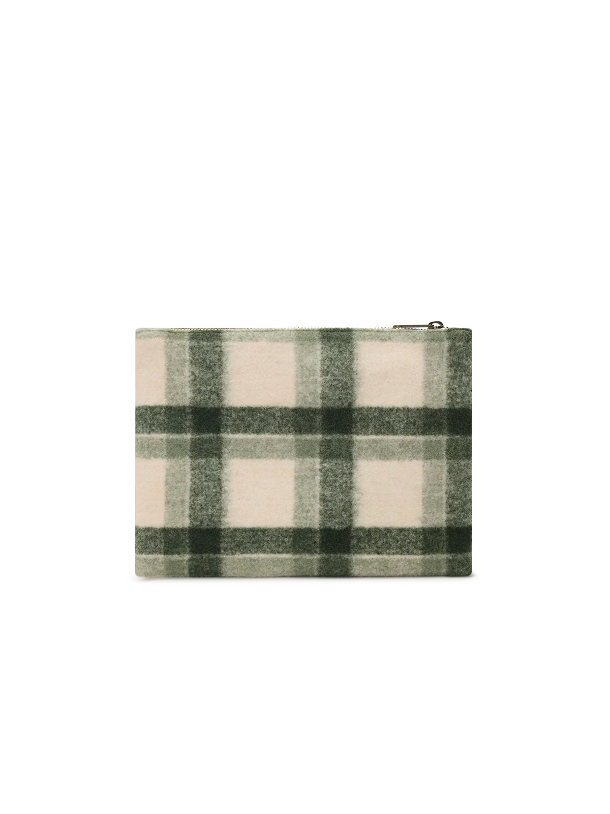Ema green tartan Pouch