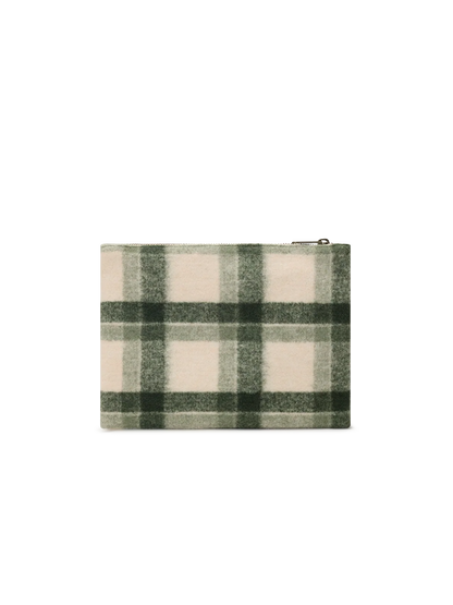 Ema green tartan Pouch