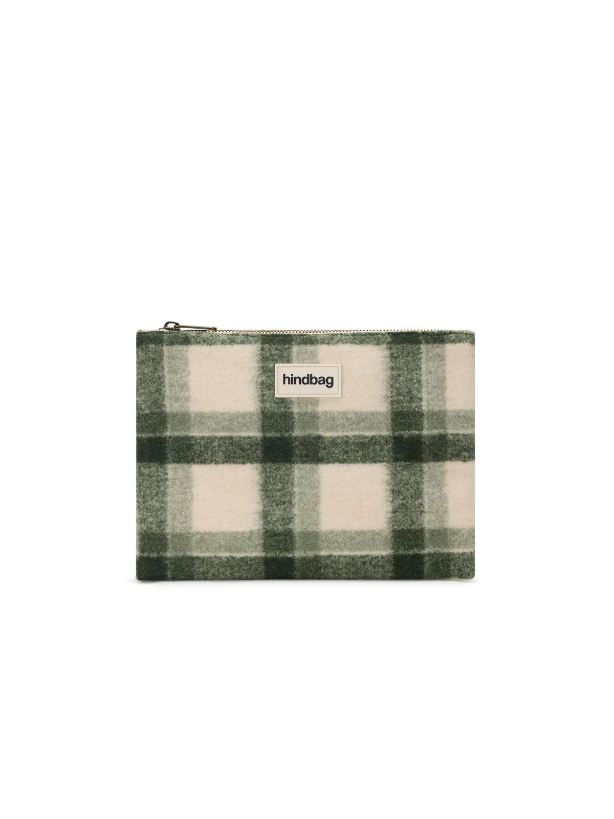 Ema green tartan Pouch