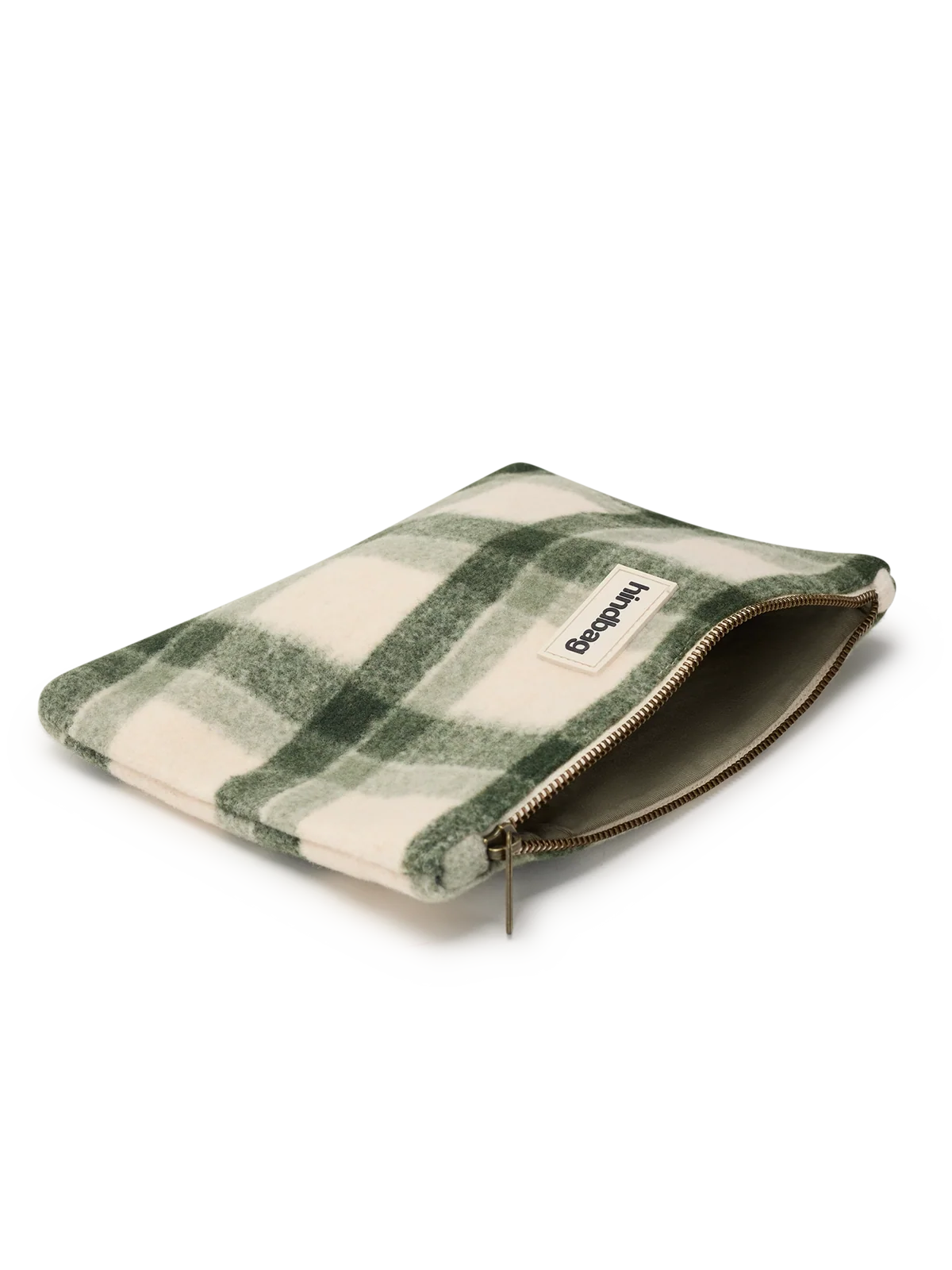 Ema green tartan Pouch