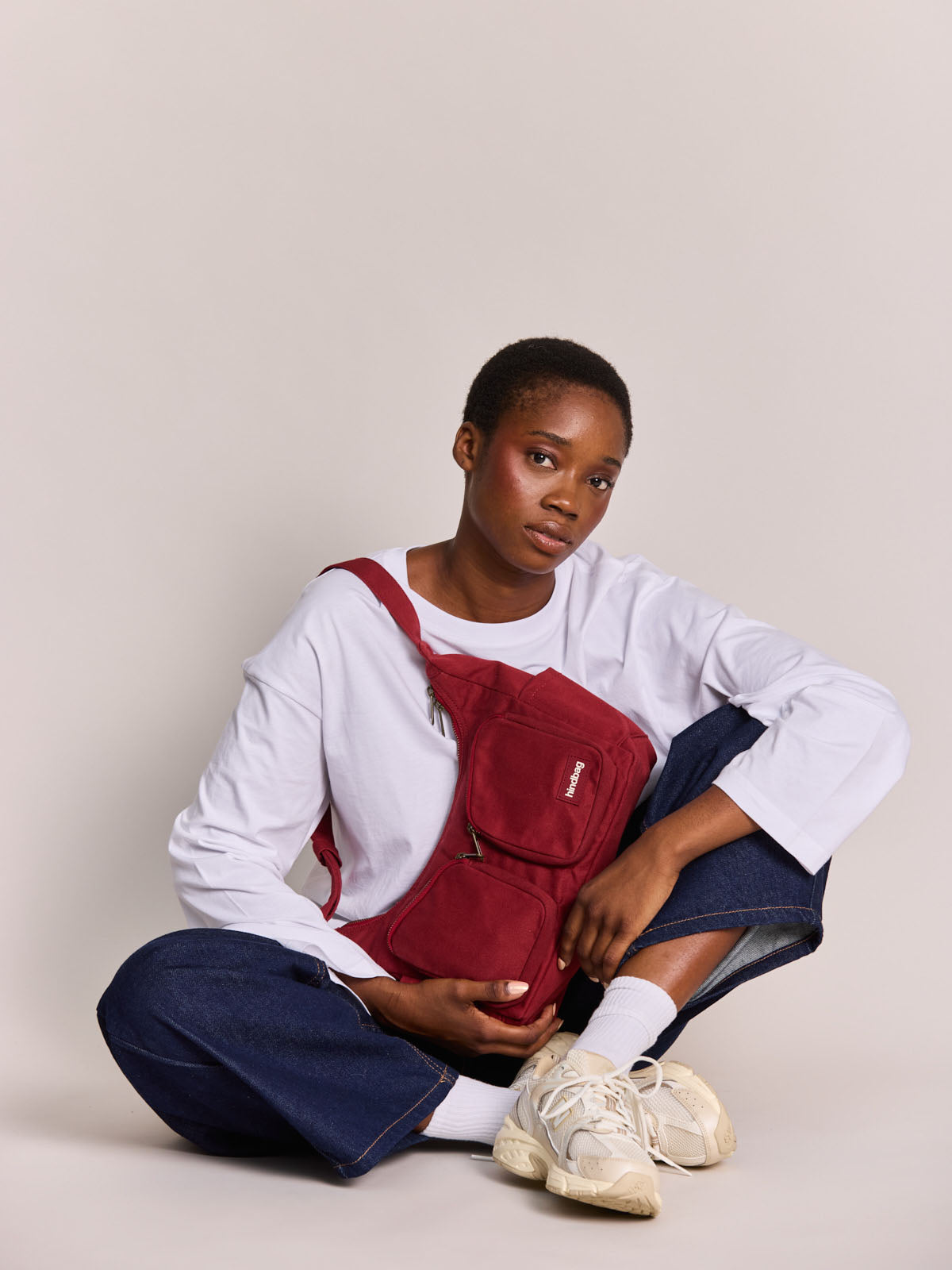 Emile burgundy Shoulder bag