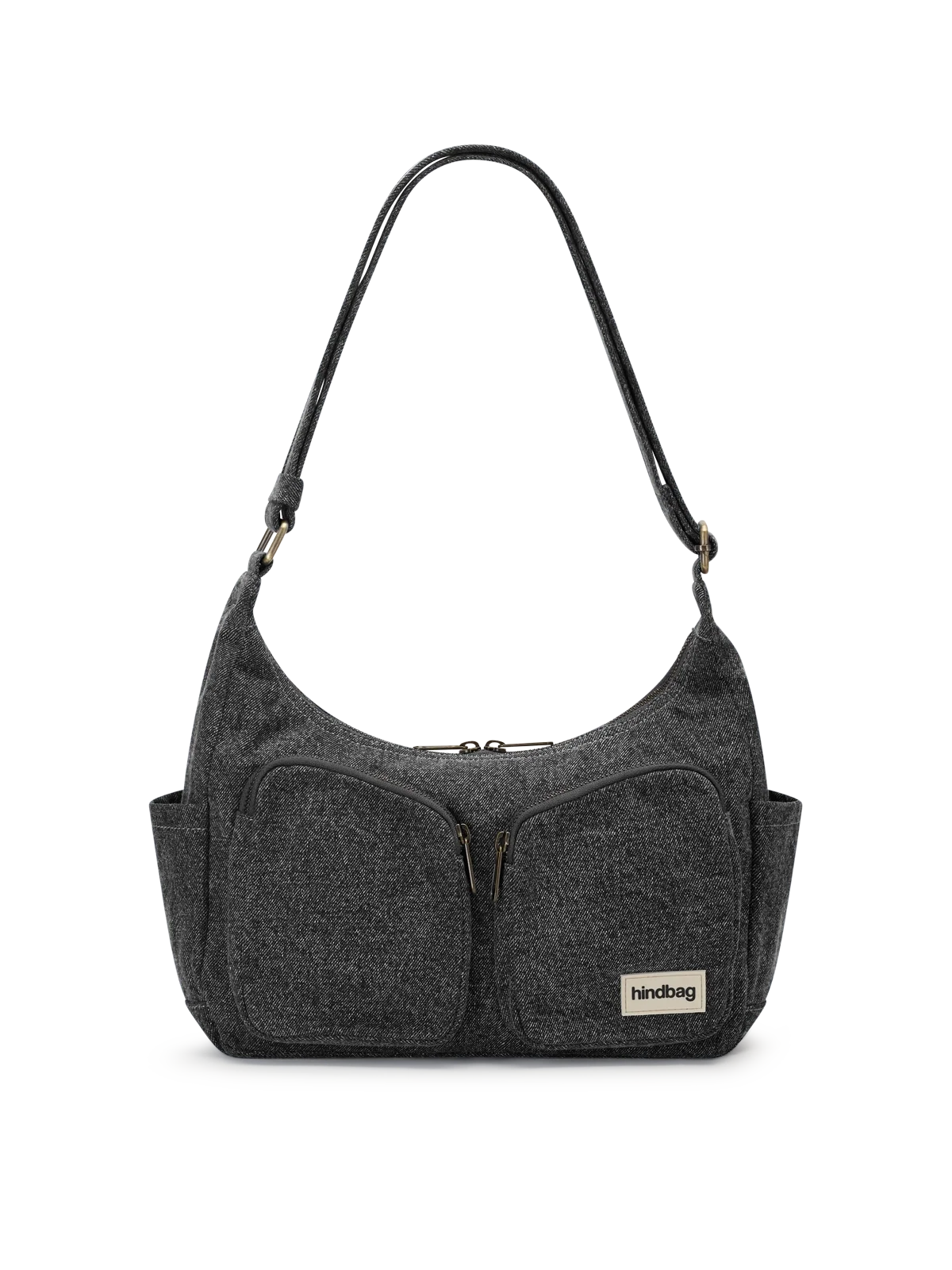 Emile dark blue denim Shoulder bag