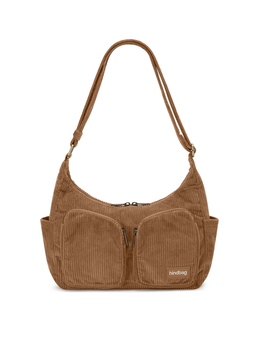 Emile macchiato corduroy Shoulder bag