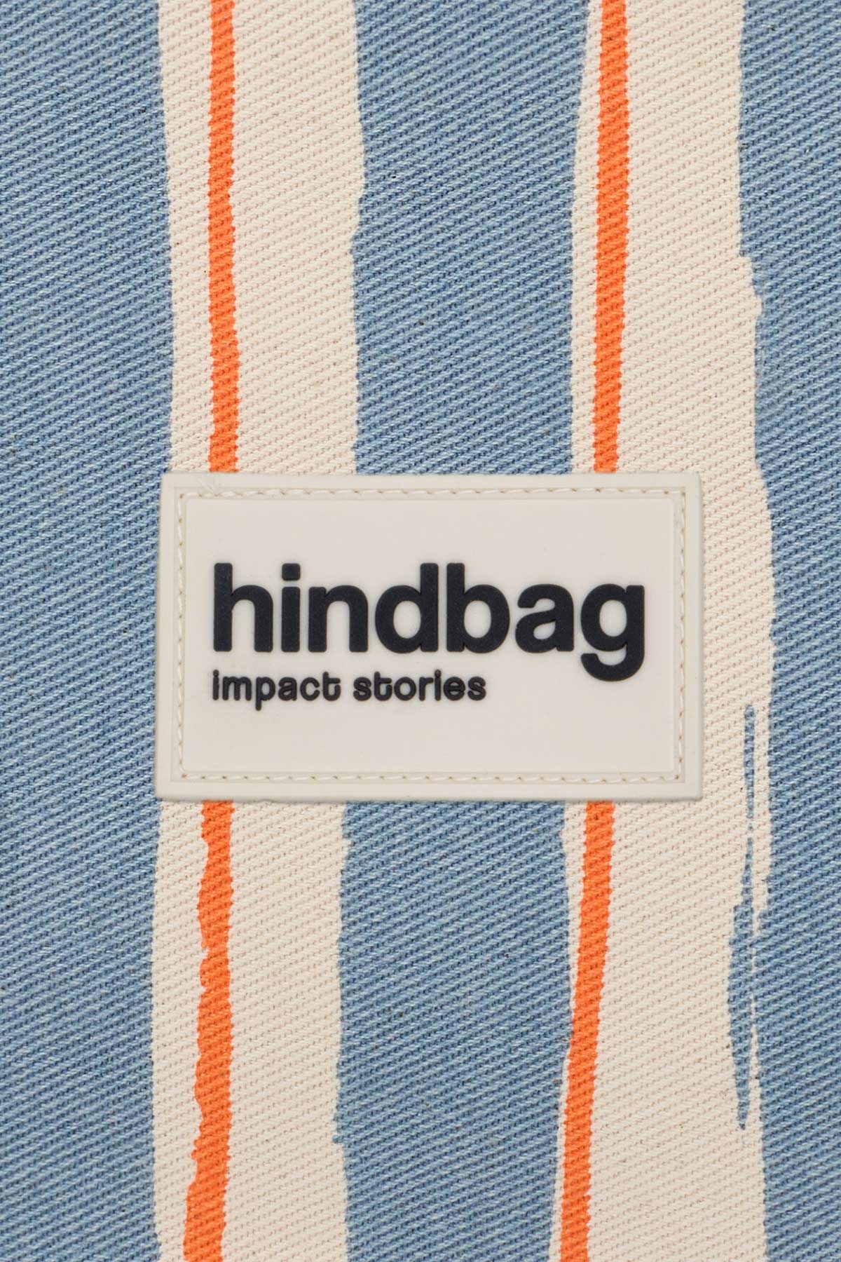 Ava Laptop Sleeve Orange and Blue Stripes